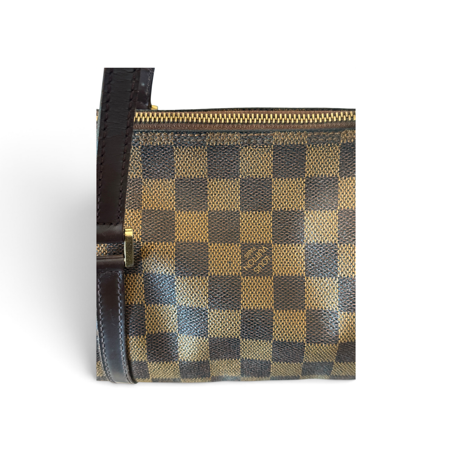 Louis Vuitton Papillon 30 & Mini Damier Ébène Marron — vue 15