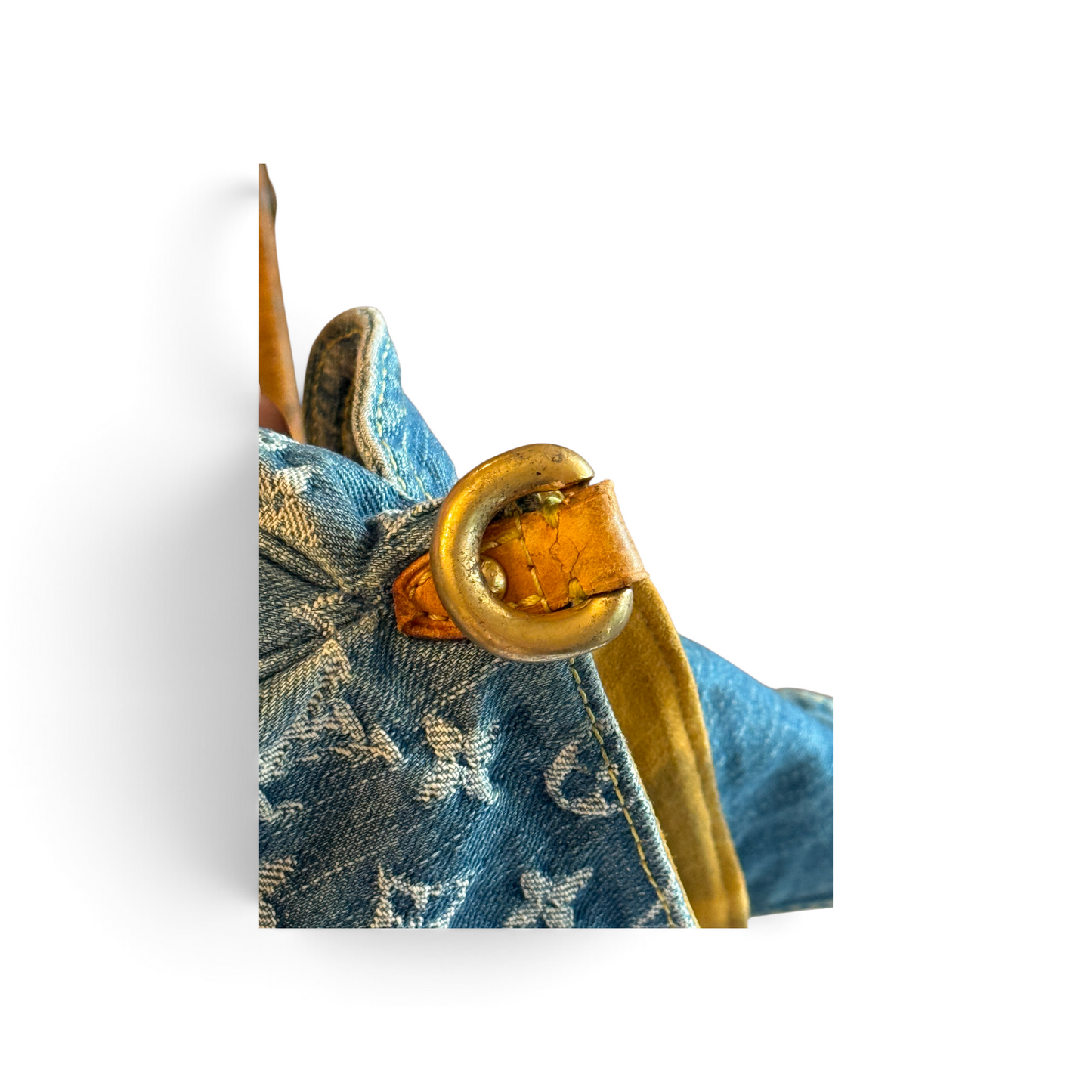 Louis Vuitton Mini Pleaty Monogram, Denim Bleu — vue 15