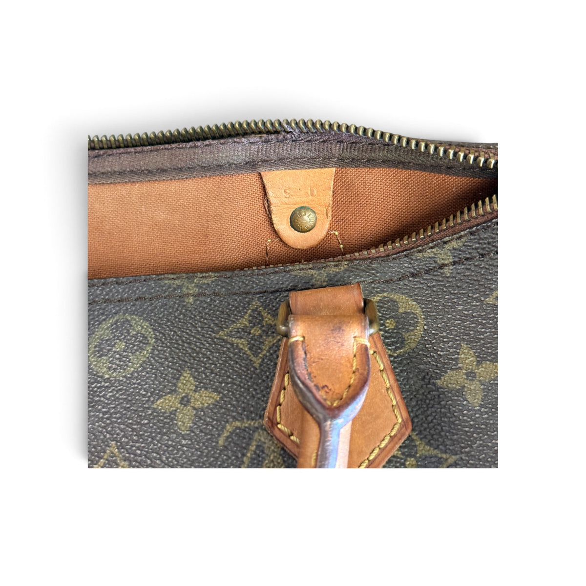 Louis Vuitton Speedy 30 Toile Monogram Marron — vue 15
