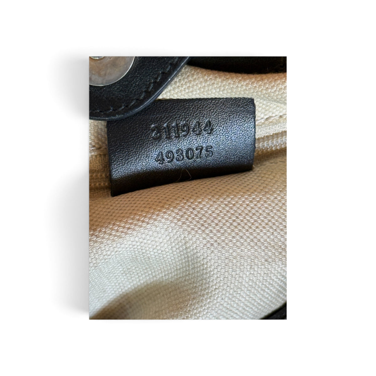 Gucci Sukey Toile, Cuir Beige — vue 18