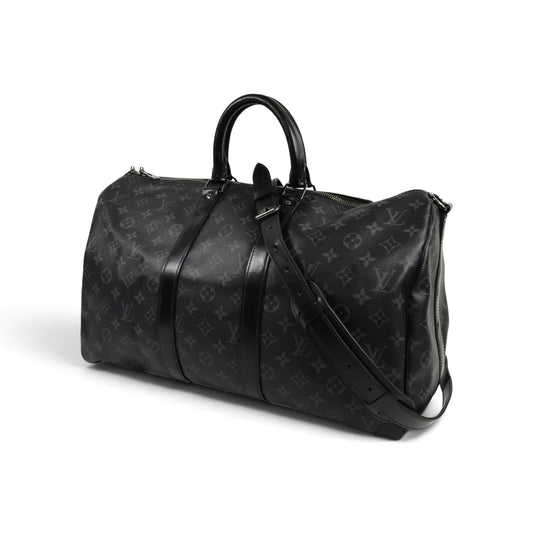 Louis Vuitton Keepall 45 Bandoulière Monogram Noir — vue 2