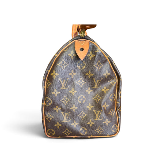 Louis Vuitton Speedy 35 Toile Monogram Marron — vue 2