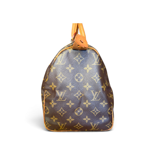 Louis Vuitton Speedy 30 Monogram Marron — vue 2