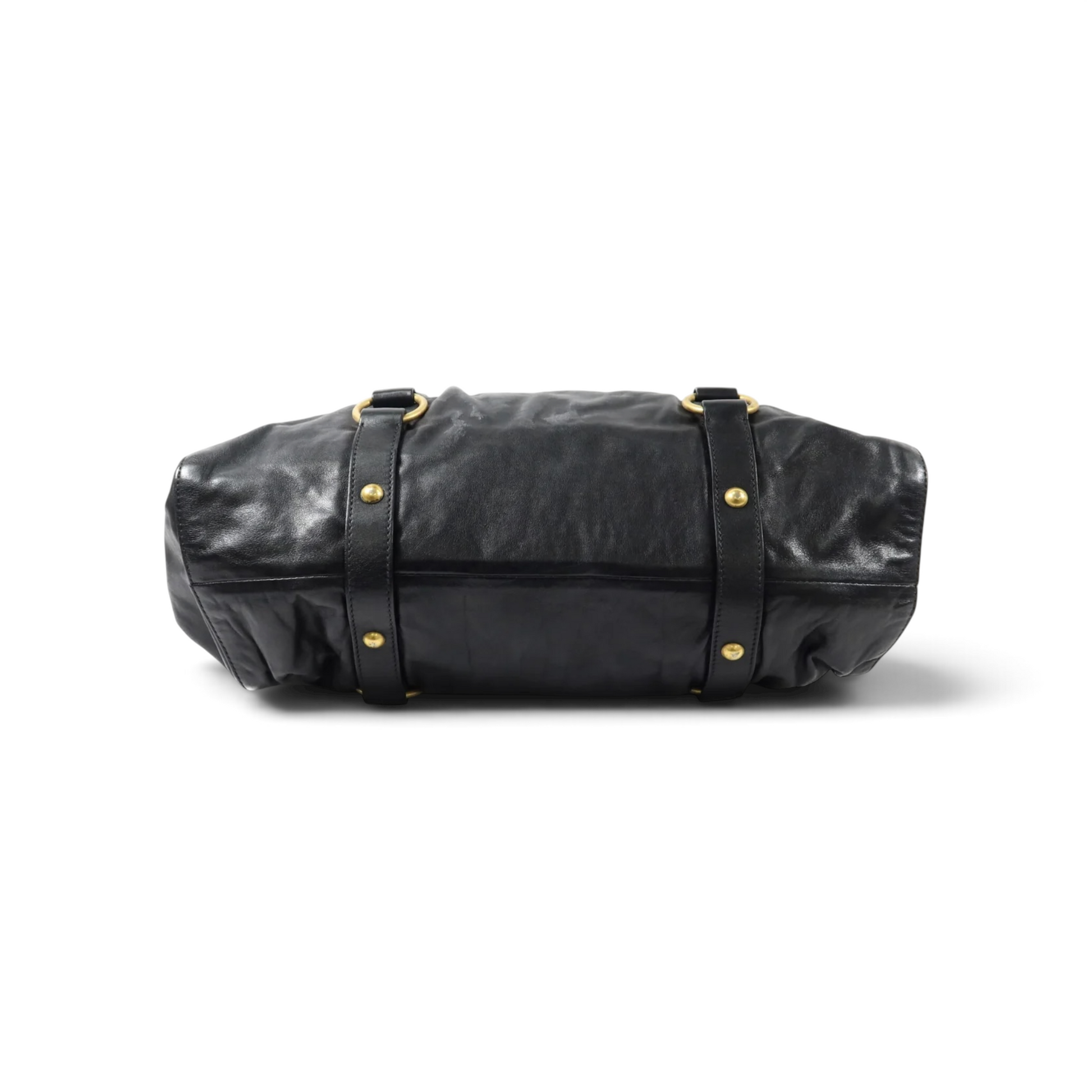 Miu Miu Vitello Cuir de veau Noir — vue 4