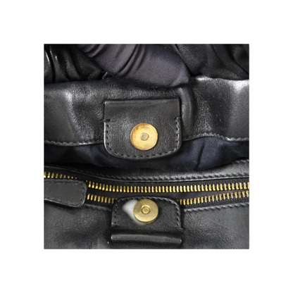 Miu Miu Vitello Cuir de veau Noir — vue 8