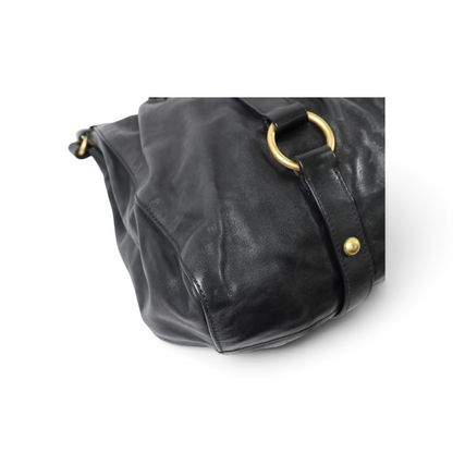 Miu Miu Vitello Cuir de veau Noir — vue 13