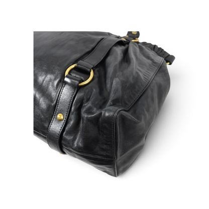 Miu Miu Vitello Cuir de veau Noir — vue 14