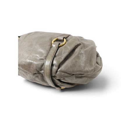 Miu Miu Vitello Cuir de veau Gris — vue 13
