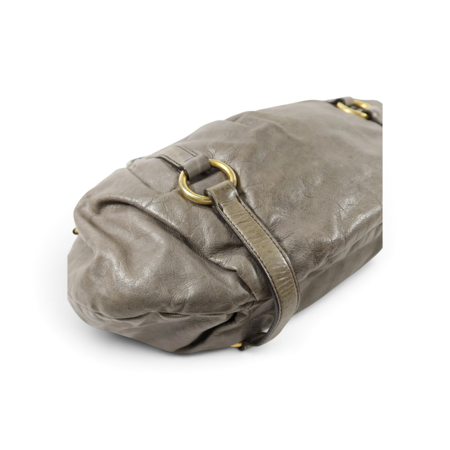 Miu Miu Vitello Cuir de veau Gris — vue 14