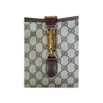 Gucci Jackie Toile GG Beige / Marron — vue 5