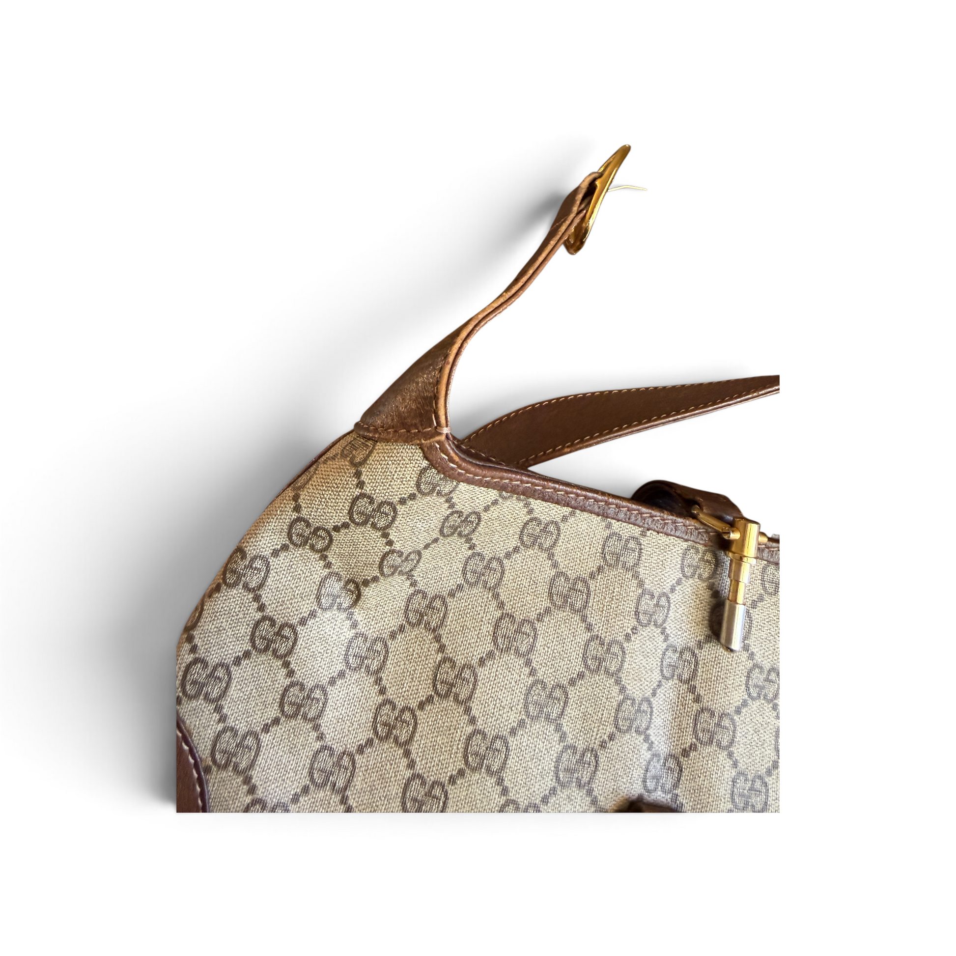 Gucci Jackie Toile GG Beige / Marron — vue 11