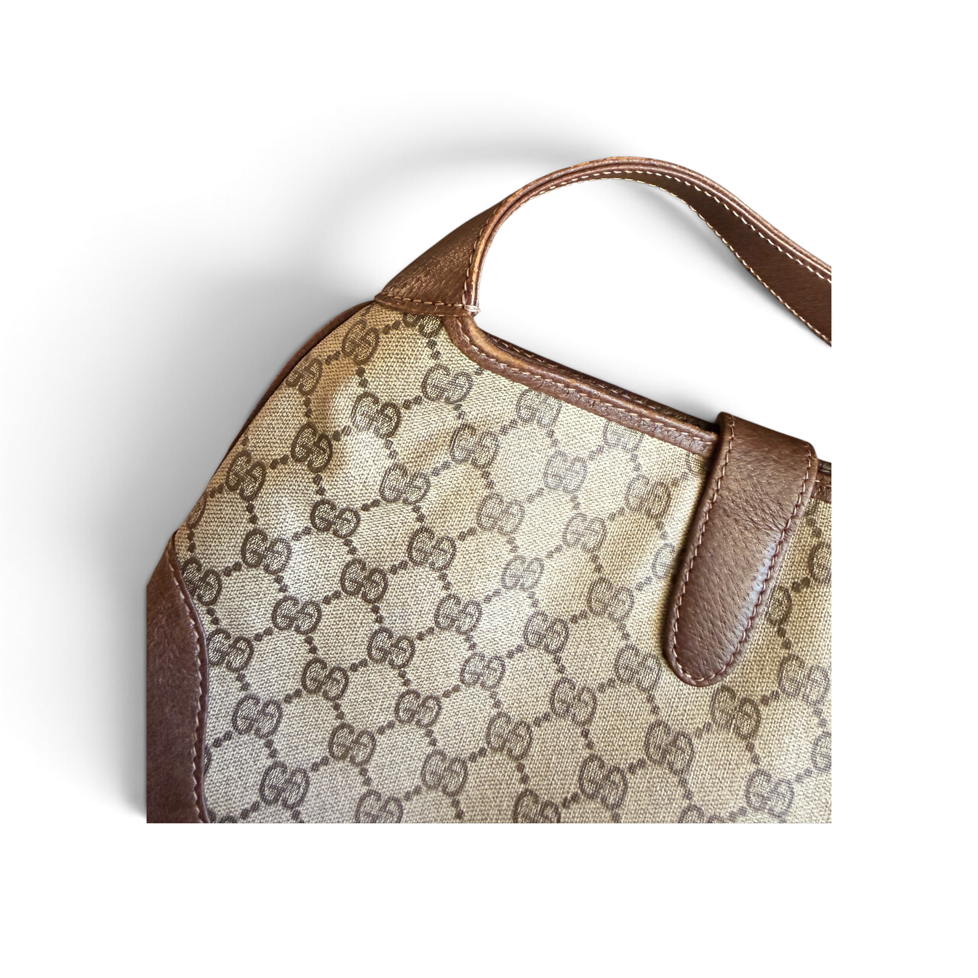 Gucci Jackie Toile GG Beige / Marron — vue 14