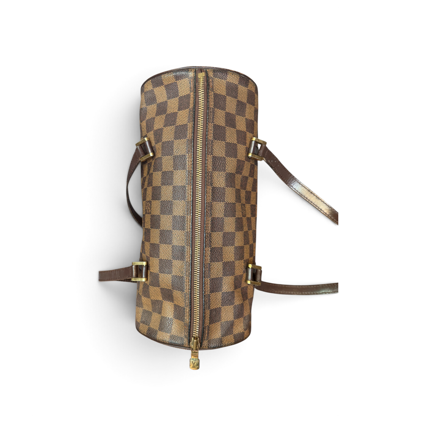 Louis Vuitton Papillon 30 & Mini Damier Ébène Marron — vue 6
