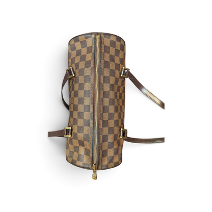 Louis Vuitton Papillon 30 & Mini Damier Ébène Marron — vue 6