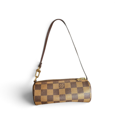 Louis Vuitton Papillon 30 & Mini Damier Ébène Marron — vue 11