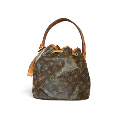 Louis Vuitton Noé PM Monogram Marron — vue 3