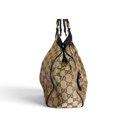 Gucci Sukey Toile GG Beige / Noir — vue 5