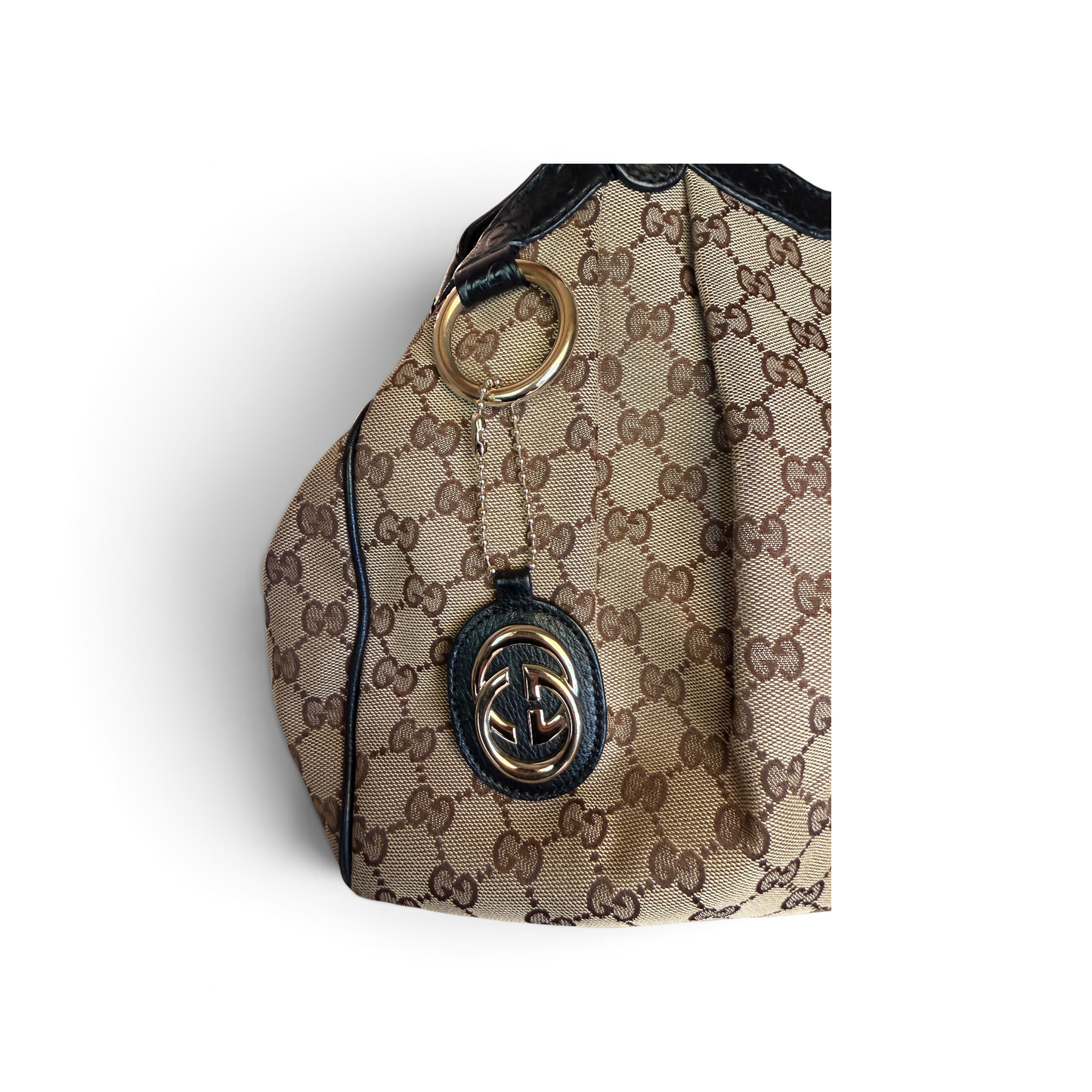 Gucci Sukey Toile GG Beige / Noir — vue 7