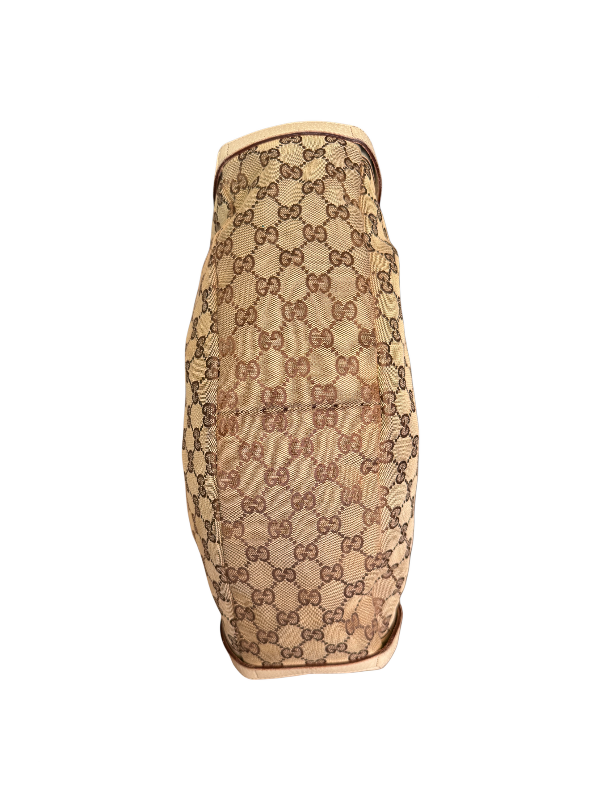 Gucci Abbey Toile GG Beige — vue 5