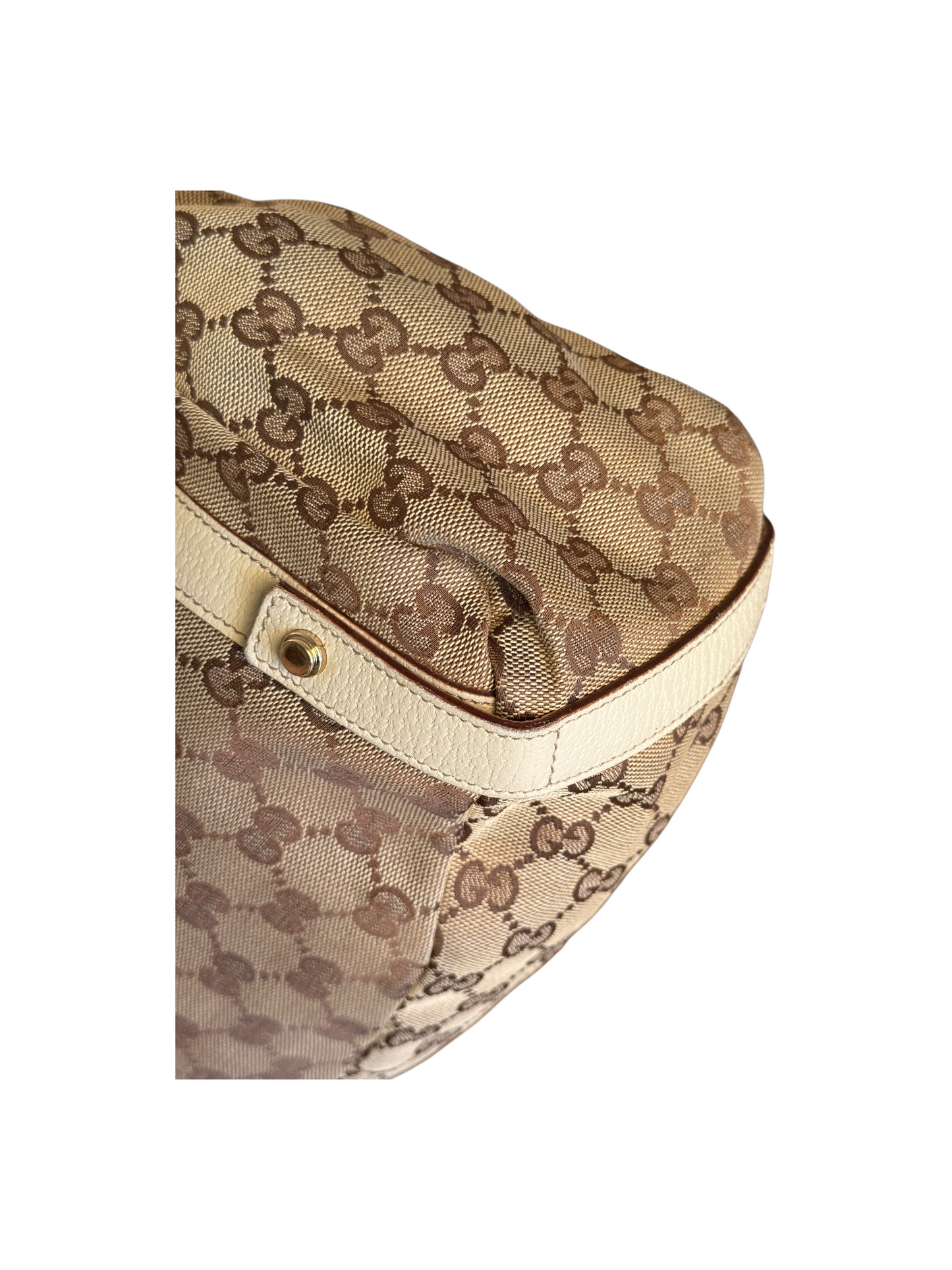 Gucci Abbey Toile GG Beige — vue 6