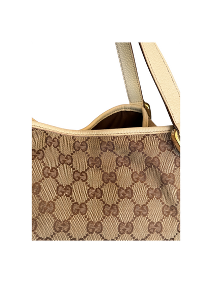 Gucci Abbey Toile GG Beige — vue 11