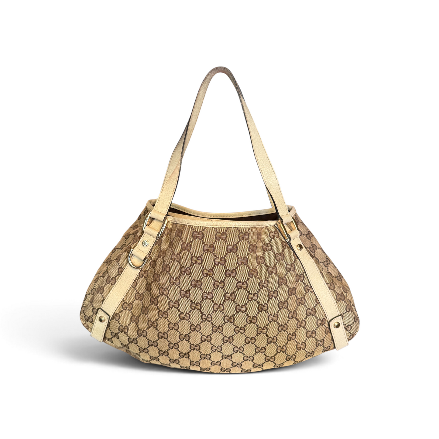 Gucci Abbey Toile GG Beige — vue 3