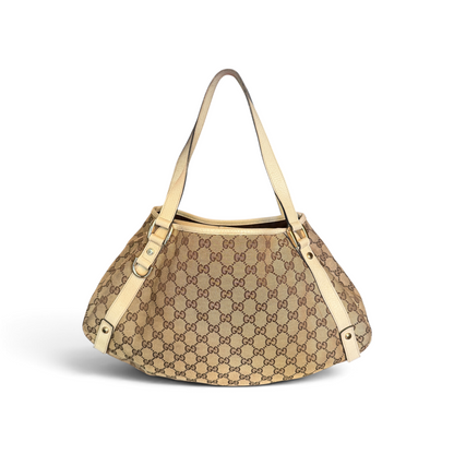 Gucci Abbey Toile GG Beige — vue 3