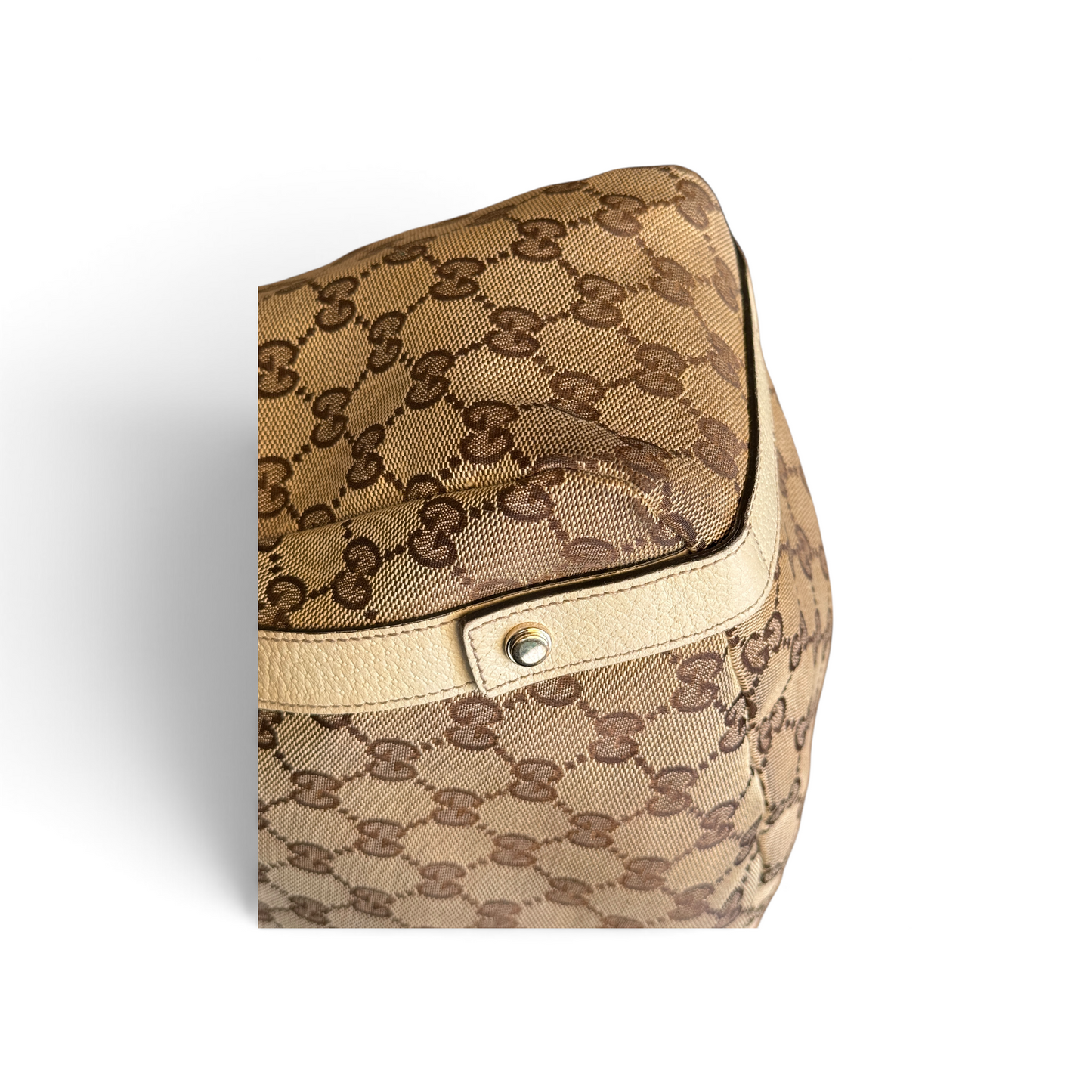 Gucci Abbey Toile GG Beige — vue 6