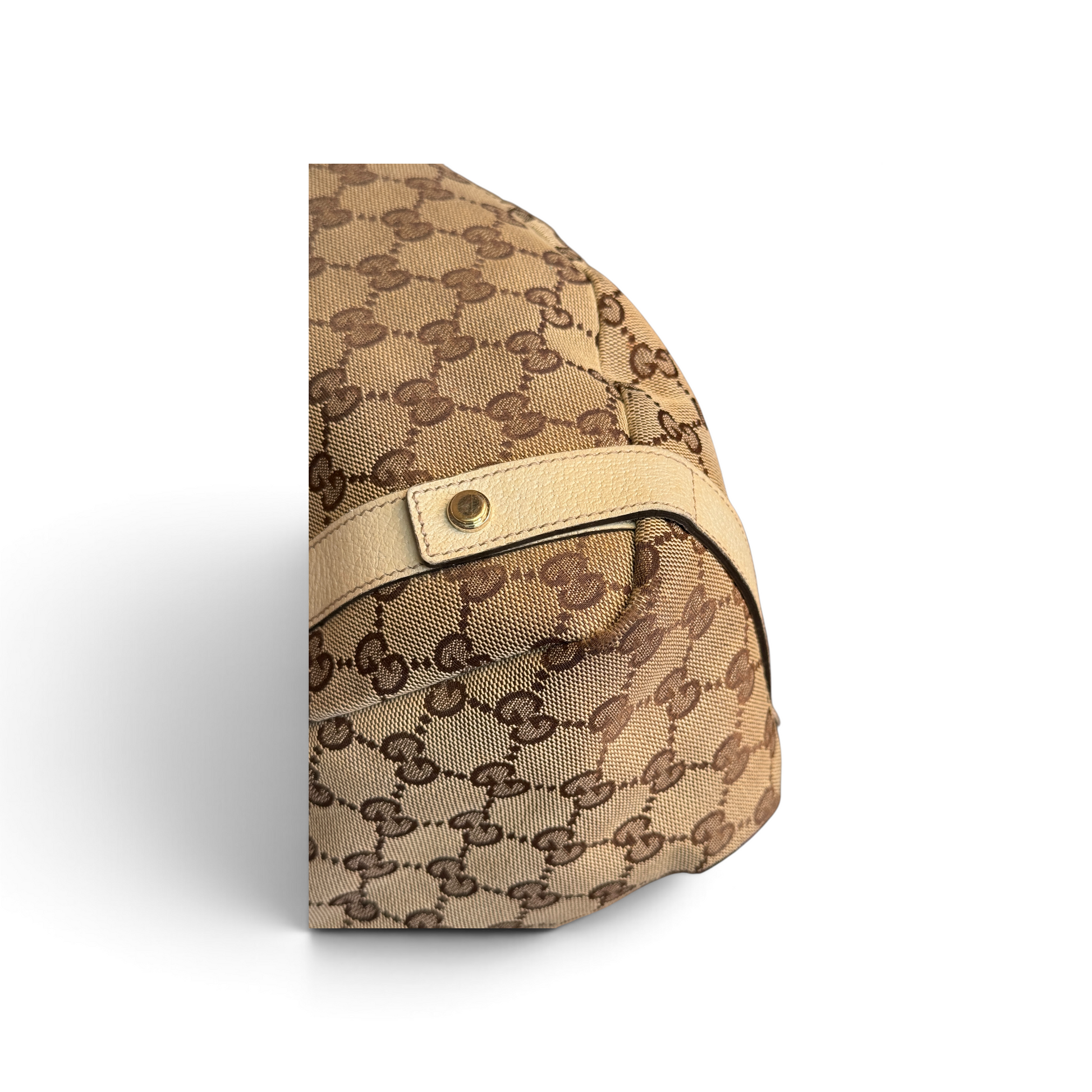Gucci Abbey Toile GG Beige — vue 8