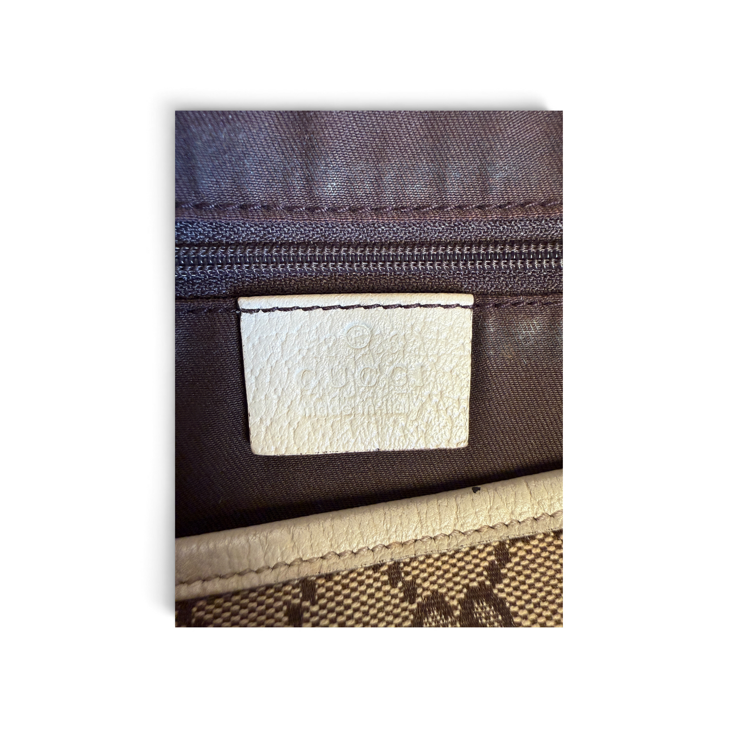 Gucci Abbey Toile GG Beige — vue 12