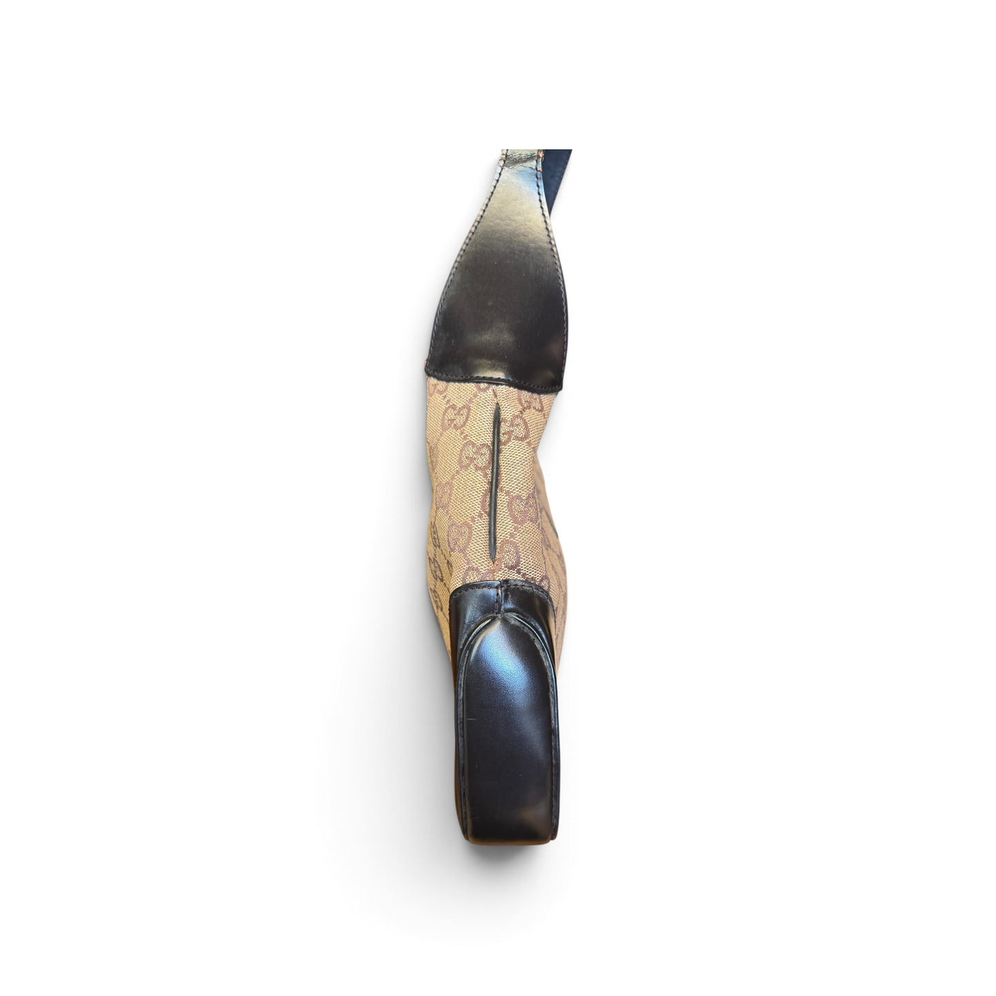Gucci Jackie Toile GG, Sherry Line Beige / Noir — vue 2