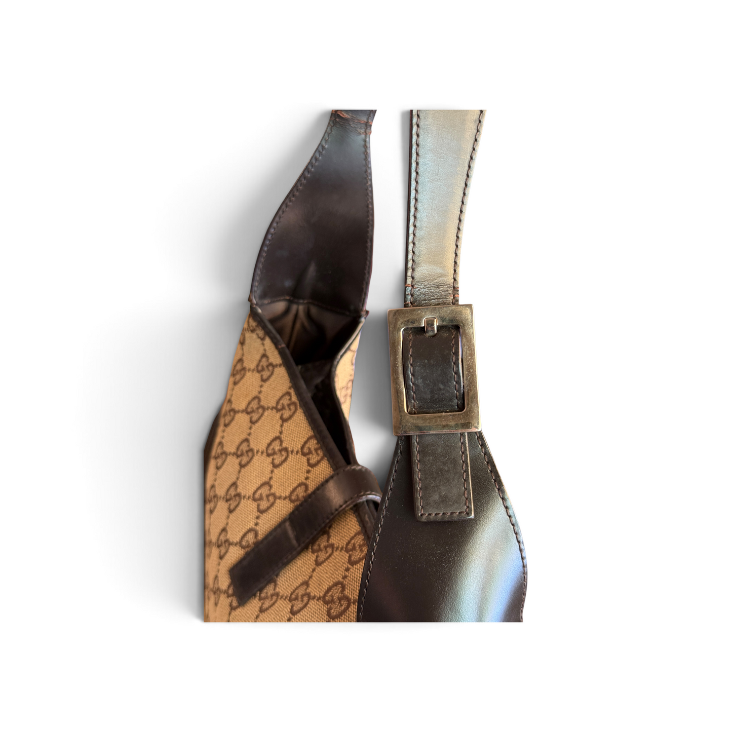 Gucci Jackie Toile GG, Sherry Line Beige / Noir — vue 8