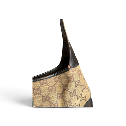 Gucci Jackie Toile GG, Sherry Line Beige / Noir — vue 11