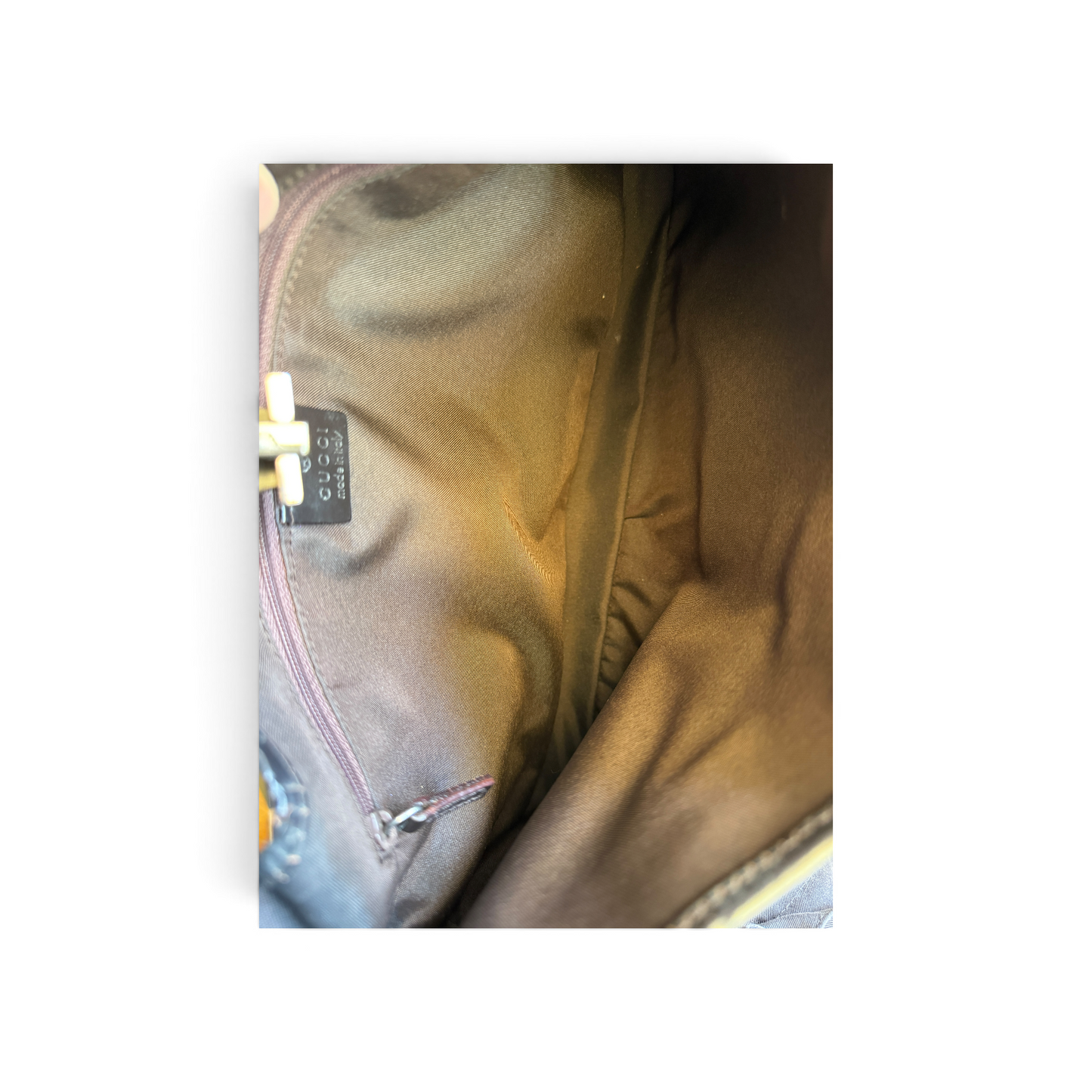 Gucci Jackie Toile GG, Sherry Line Beige / Noir — vue 12