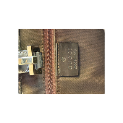 Gucci Jackie Toile GG, Sherry Line Beige / Noir — vue 13