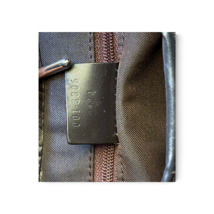 Gucci Jackie Toile GG, Sherry Line Beige / Noir — vue 14