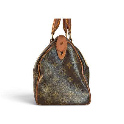 Louis Vuitton Speedy 25 Monogram Marron — vue 2