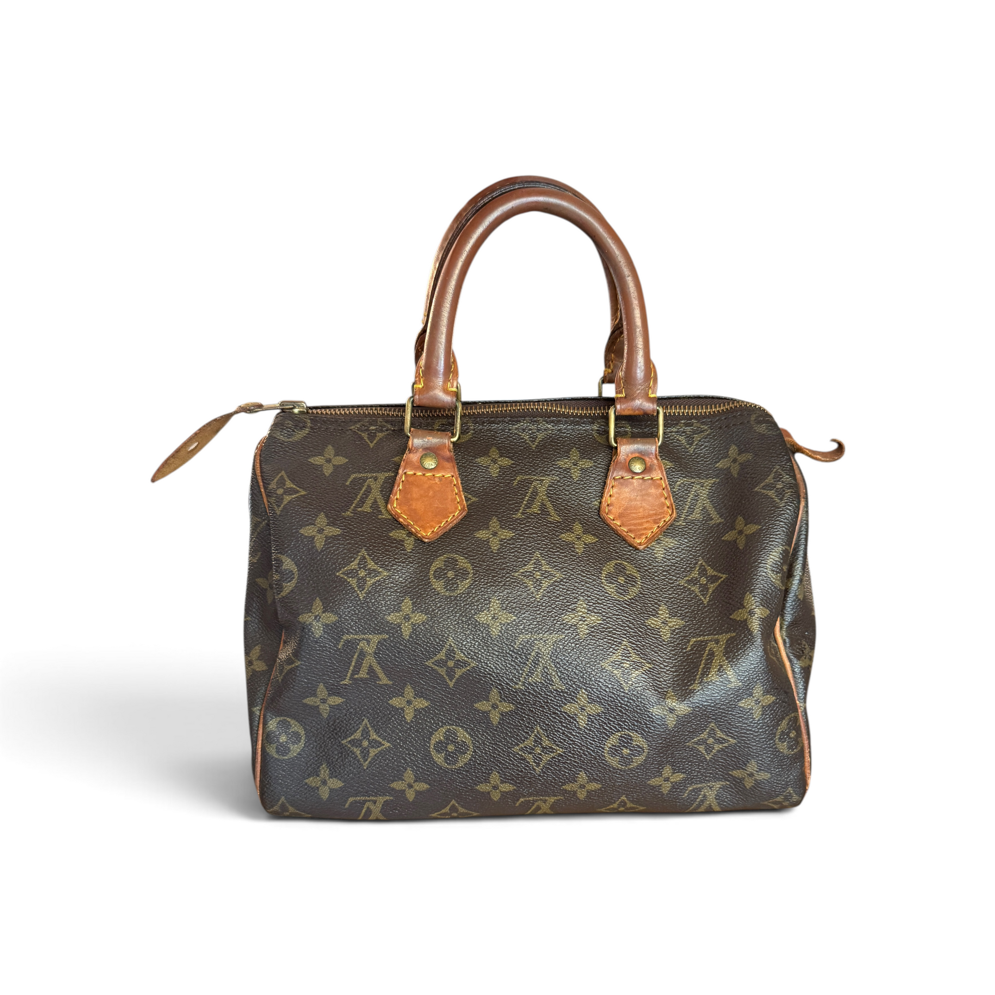 Louis Vuitton Speedy 25 Monogram Marron — vue 3