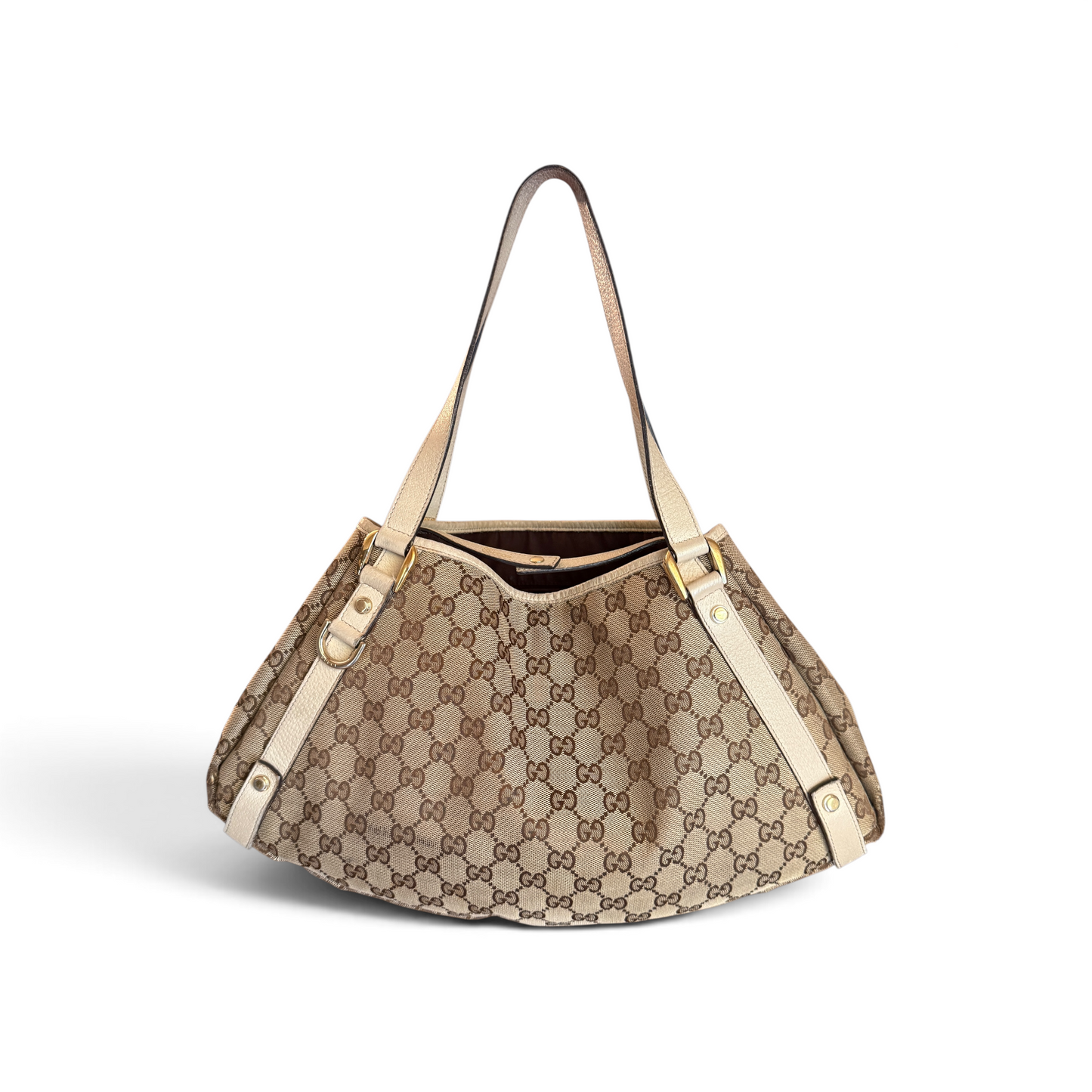 Gucci Abbey Toile GG Beige — vue 3