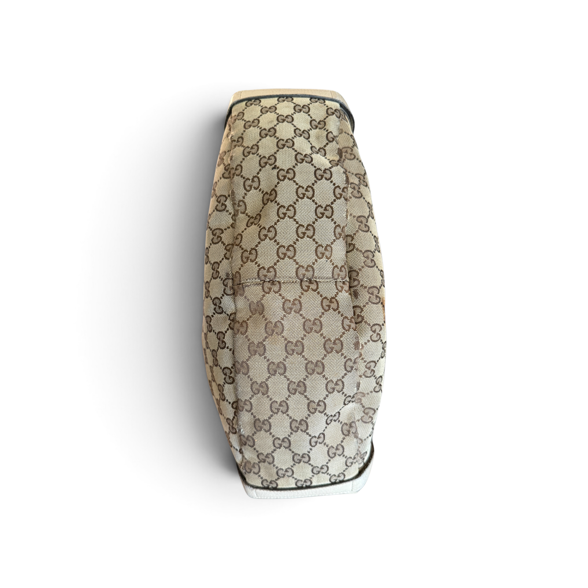 Gucci Abbey Toile GG Beige — vue 5