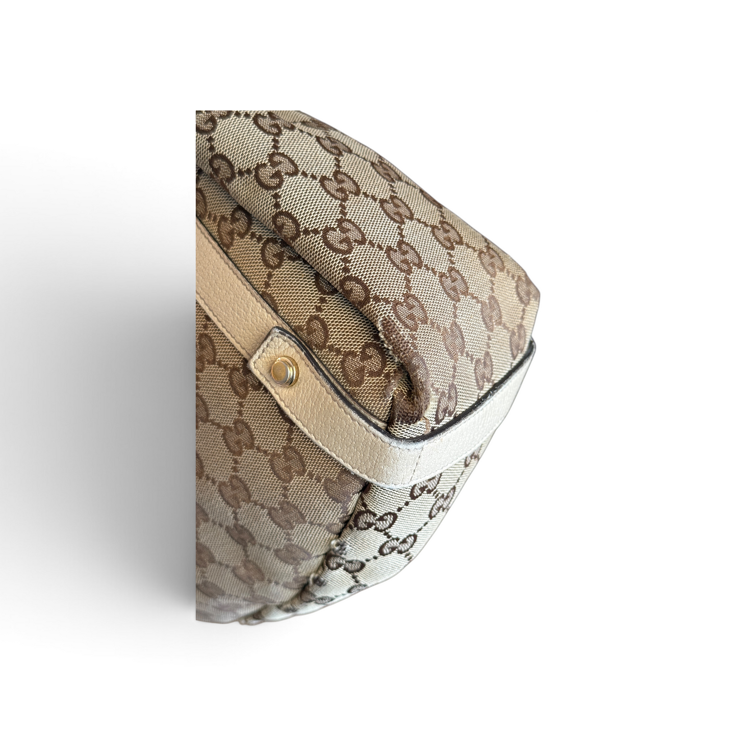 Gucci Abbey Toile GG Beige — vue 7