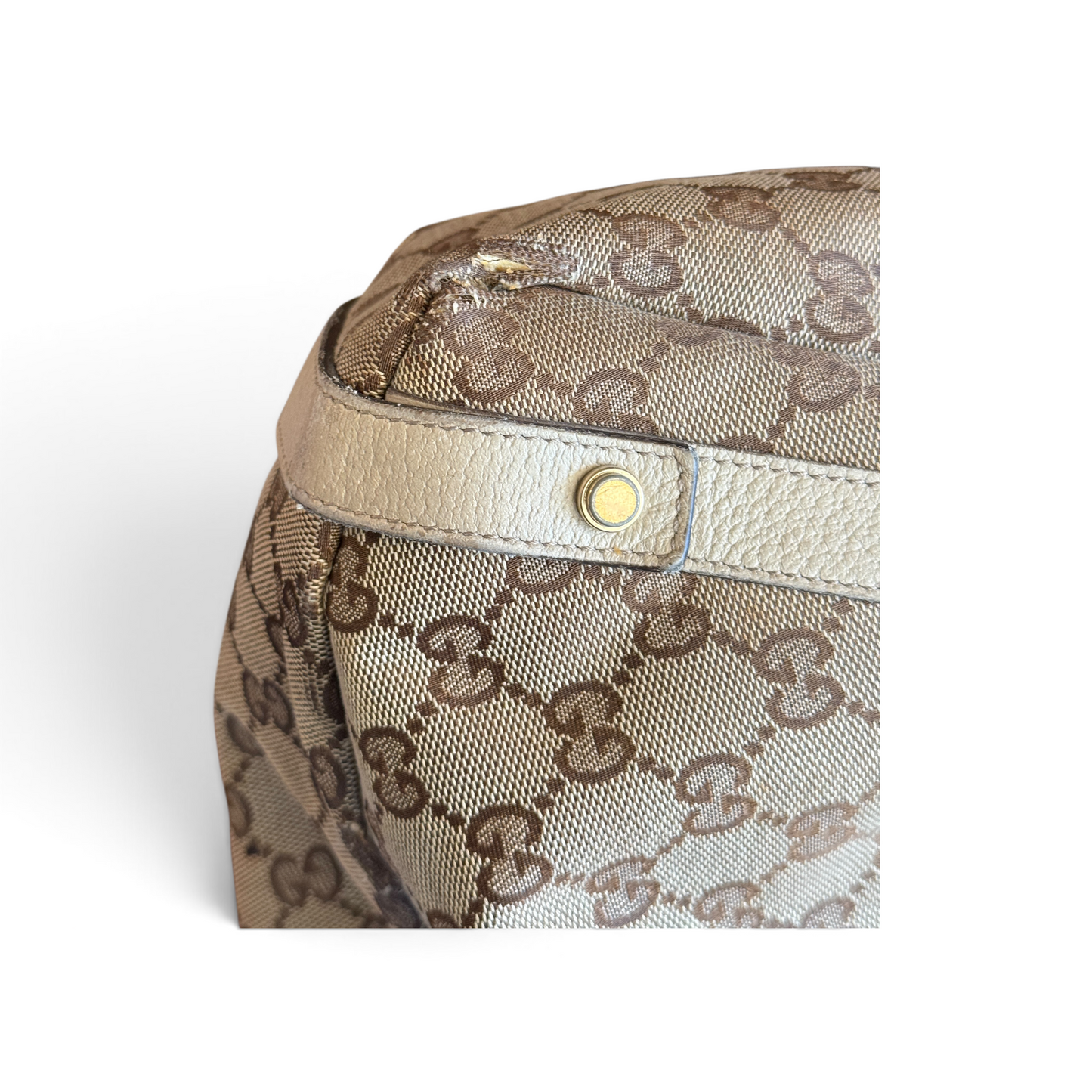 Gucci Abbey Toile GG Beige — vue 10