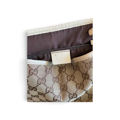 Gucci Abbey Toile GG Beige — vue 14