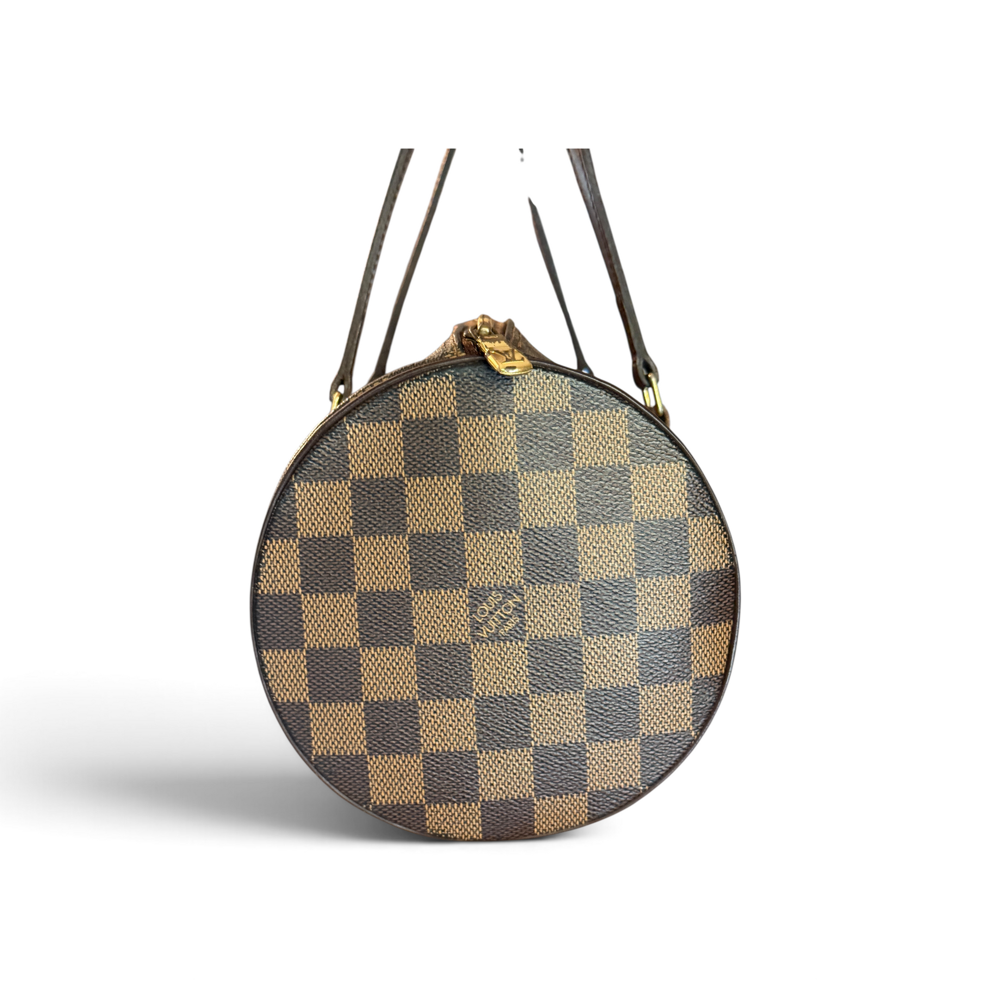 Louis Vuitton Papillon 30 Damier Ébène Marron — vue 4