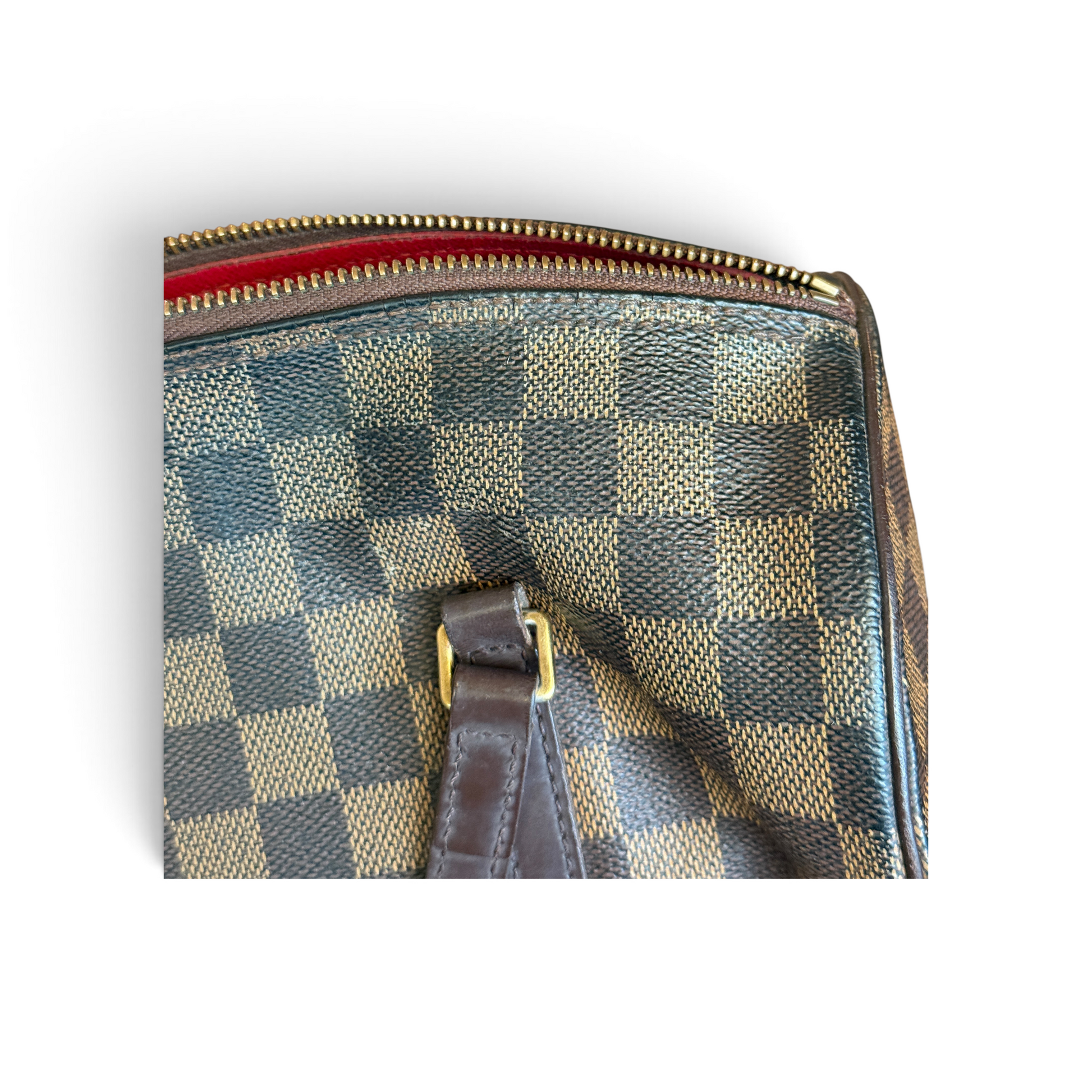 Louis Vuitton Papillon 30 Damier Ébène Marron — vue 9