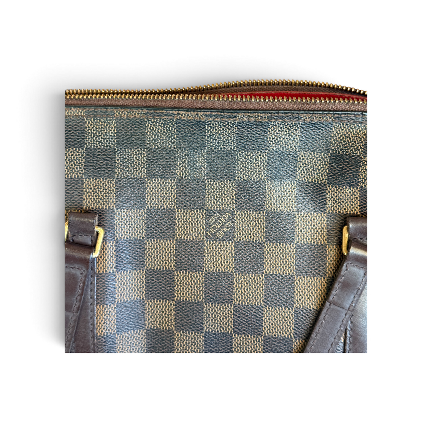 Louis Vuitton Papillon 30 Damier Ébène Marron — vue 10