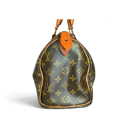 Louis Vuitton Speedy 25 Monogram Marron — vue 2