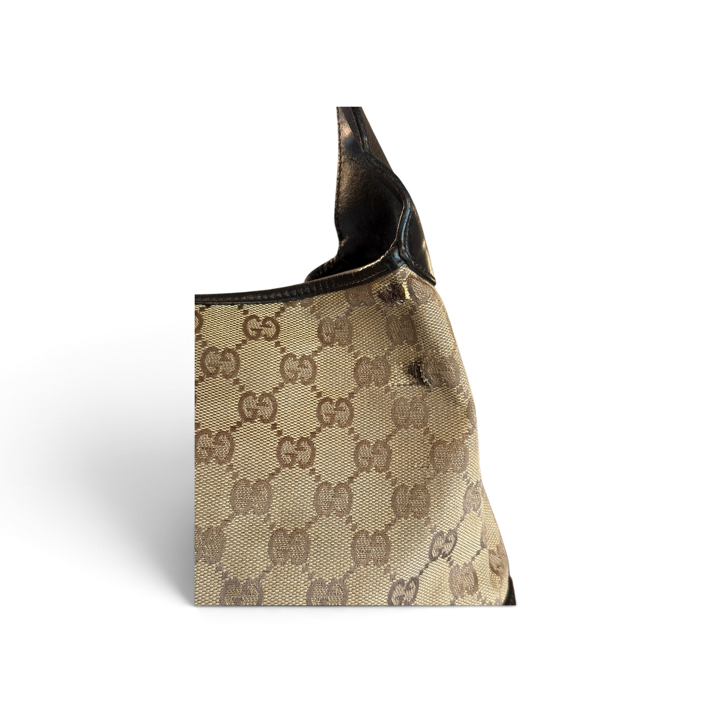 Gucci Jackie Toile GG Beige / Noir — vue 8