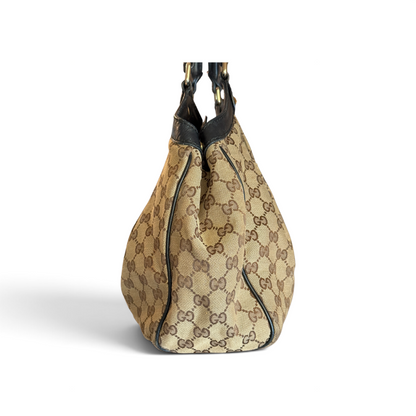 Gucci Sukey Toile GG Beige / Noir — vue 2