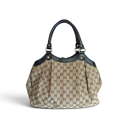 Gucci Sukey Toile GG Beige / Noir — vue 3